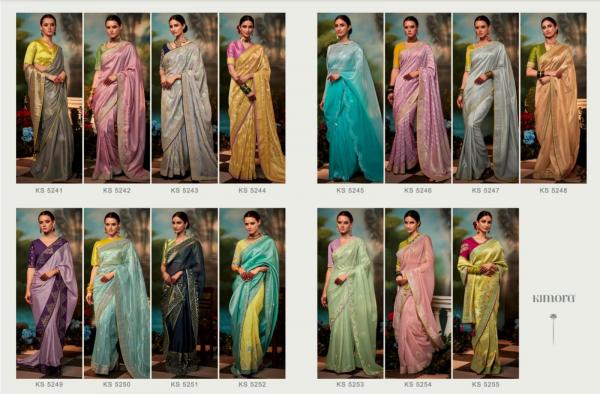 Kimora Kajal 12 Wedding Wear Designer Silk Saree Collection